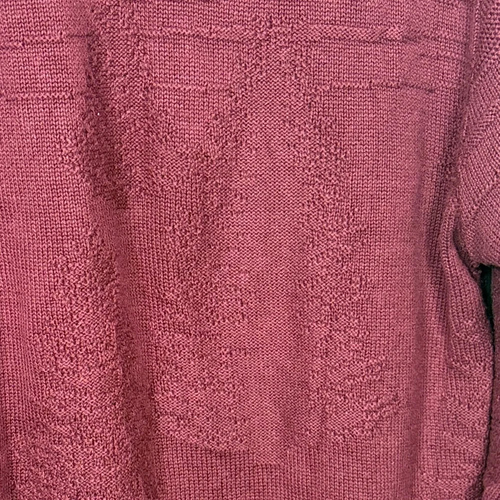 Vintage Carmel Men's Golf Embroidery Crewneck Sweater